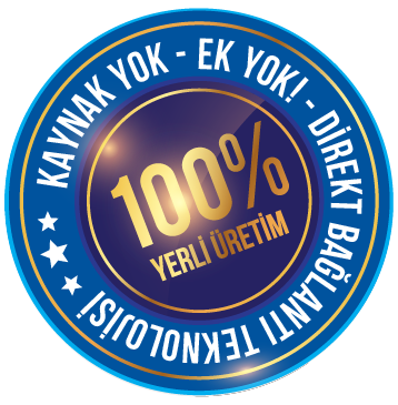 100% Yerli Üretim Mührü